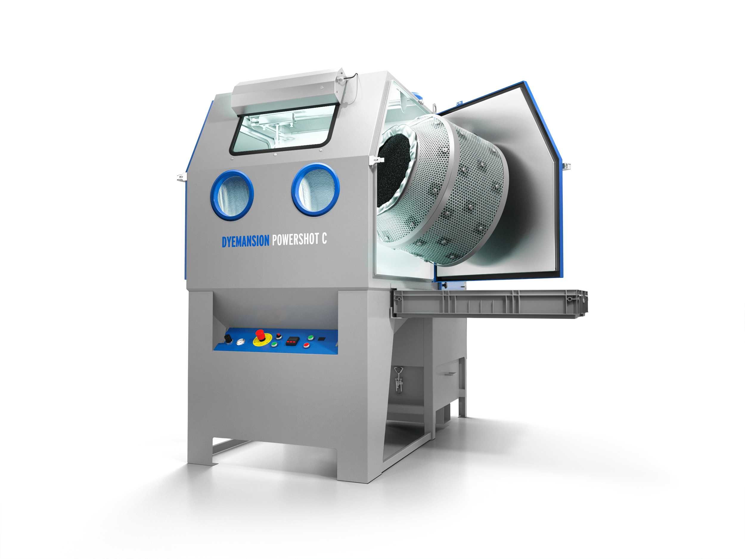 PolyShot Surfacing Homogenisierung automatisierte Entpulvern manuelle Strahlanlagen